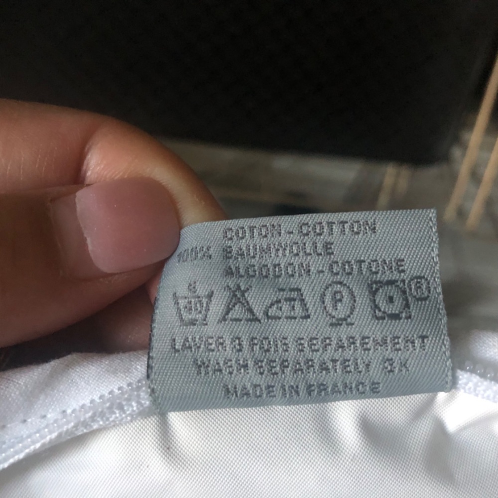 NWOT Dior Terry Cotton Zip Pouch - Picture 6 of 6